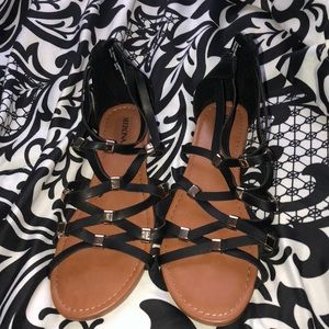 Black sandals
